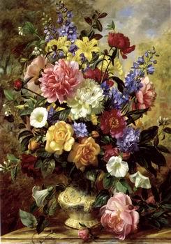 unknow artist Floral, beautiful classical still life of flowers.101 France oil painting art